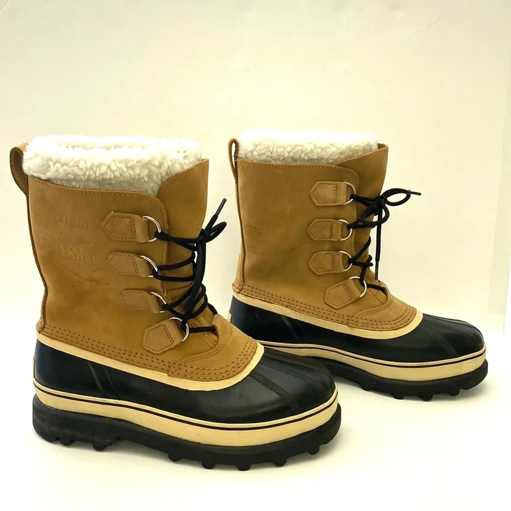 Sorel Men's Iconic Caribou Heavy Snow/Winter Stack Boot
